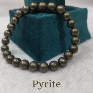 pyrite money magnet bracelet