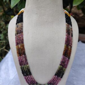 Tourmaline Multi-Strand 5 layer Necklace